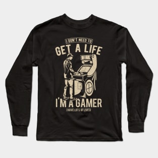 Gamer Life Long Sleeve T-Shirt